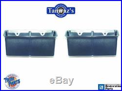 68-72 Malibu & Chevy Center Console Seat Belt Buckle Holders / Pockets Pair