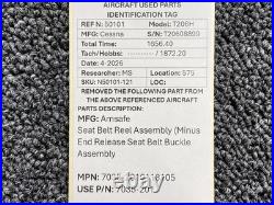 7035-2010118105 (Use 7035-201) Amsafe End Release Seat Belt Buckle Assembly