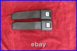 72-73 Datsun 240Z seat belt buckle pair OEM used