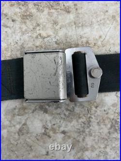 76 Piper Cherokee PA-28 140 front seat belt buckle strap assembly 76 Piper Cherokee PA-28 140 front seat belt buckle strap assembly
