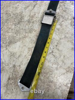 76 Piper Cherokee PA-28 140 front seat belt buckle strap assembly 76 Piper Cherokee PA-28 140 front seat belt buckle strap assembly