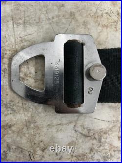76 Piper Cherokee PA-28 140 front seat belt buckle strap assembly 76 Piper Cherokee PA-28 140 front seat belt buckle strap assembly