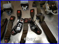82 83 84 85 Toyota Celica Gts Gt Seat Belt Receiver Buckle Complete Brown Tan