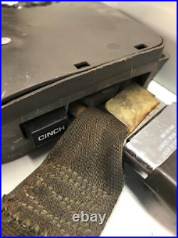 84-94 Corvette Seat Belt Set Retractor & Buckle LEFT & RIGHT Saddle 84-94 Corvette Seat Belt Set Retractor & Buckle LEFT & RIGHT Saddle