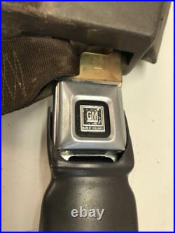 84-94 Corvette Seat Belt Set Retractor & Buckle LEFT & RIGHT Saddle 84-94 Corvette Seat Belt Set Retractor & Buckle LEFT & RIGHT Saddle