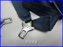 88-94 GMC Sierra Chevy Suburban Tahoe Seat Belt Retractor Buckle Set OEM BLUE