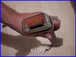 88-98 Chevy GMC OBS Seat Belt Buckle Latch Pair Tan Silverado Sierra Bucket OEM