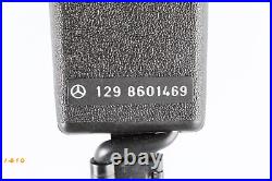 90-02 Mercedes R129 300SL 500SL Right Passenger Seat Belt Seatbelt Buckle Black 90-02 Mercedes R129 300SL 500SL Right Passenger Seat Belt Seatbelt Buckle Black