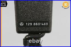 90-02 Mercedes R129 500SL SL320 Right Side Seat Belt Seatbelt Buckle Black OEM