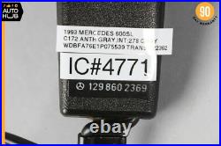 90-02 Mercedes R129 600SL SL500 Left Driver Side Seat Belt Seatbelt Buckle OEM 90-02 Mercedes R129 600SL SL500 Left Driver Side Seat Belt Seatbelt Buckle OEM