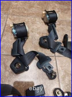 90-93 Acura Integra GSR OEM Interior Front & Rear Complete Seat Belts & Buckles