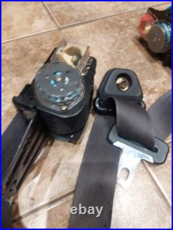 90-93 Acura Integra GSR OEM Interior Front & Rear Complete Seat Belts & Buckles