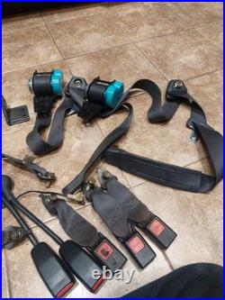 90-93 Acura Integra GSR OEM Interior Front & Rear Complete Seat Belts & Buckles