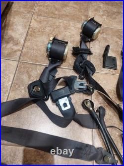 90-93 Acura Integra GSR OEM Interior Front & Rear Complete Seat Belts & Buckles