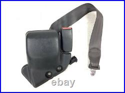 90-93 Integra Left Front Driver Shoulder Seat Belt Buckle Set Black Used OEM