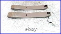 90-95 Toyota 4Runner Driver Passenger Front Seat Belt Buckle Pair OEM TAN DAMAGE