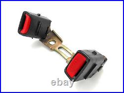 92-00 Lexus SC300 SC400 Soarer OEM JDM Black Rear Seat Belt Retractor Buckle 2JZ