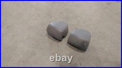 92-96 Ford F150 SUPER CAB Rear Back Seat Belt Buckle Retractor Set Grey
