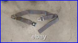 92-96 Ford F150 SUPER CAB Rear Back Seat Belt Buckle Retractor Set Grey