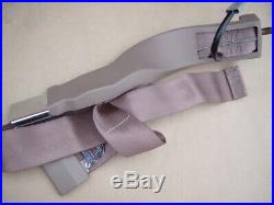92-96 Ford F-150 250 350 Bronco Driver Seat Belt Buckle Receiver Latch Tan