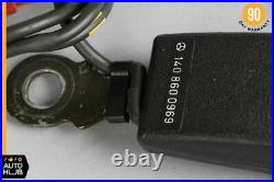 92-99 Mercede W140 CL600 400SEL CL500 Front Left Seat Belt Buckle Black OEM