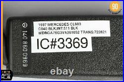 92-99 Mercede W140 CL600 400SEL CL500 Front Left Seat Belt Buckle Black OEM 92-99 Mercede W140 CL600 400SEL CL500 Front Left Seat Belt Buckle Black OEM