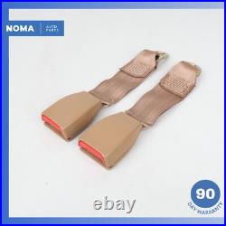 94-96 Jaguar XJS 2+2 Convertible Rear Left & Right Seat Belt Buckle Set of 2 OEM