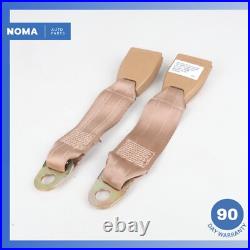 94-96 Jaguar XJS 2+2 Convertible Rear Left & Right Seat Belt Buckle Set of 2 OEM