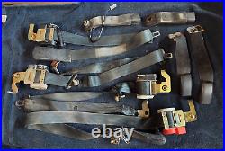 94-98 Mustang GT Coupe Front Rear Left Right Seat Belt Retractor & Buckle COBRA