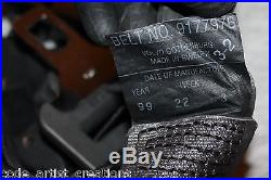 98-00 VOLVO V70 Wagon 3rd Third Row Seatbelt Assembly with Seat Belt Buckle Latch