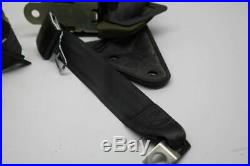 98-02 Chevy Camaro Seat Belt Set Front And Rear Buckle Retractors Black