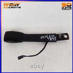 98-04 Chevrolet Corvette C5 Left Driver Side Seat Belt Buckle End Black Oem