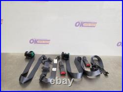 99 1999 Toyota Tacoma Sr5 Rear Seat Belt Buckle And Retractor Set Gray