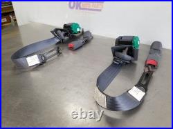 99 1999 Toyota Tacoma Sr5 Rear Seat Belt Buckle And Retractor Set Gray