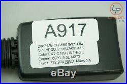 A917 W211 W219 Mercedes 06-11 E Cls Front Left Driver Seat Belt Buckle