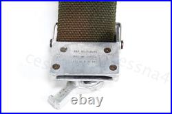 AEROLEX Vintage OEM Aircraft Seat Belt Buckle 24200 SHT1 MK2 Green R1R3 Harness