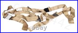 AMERICAN SAFETY Aircraft Lap Harness Seat Belt 2 Tan 501574-409-2252 Buckle New