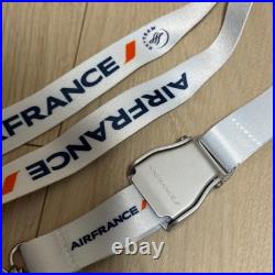 Air France seat belt buckle lanyard white white #e42ae9