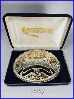 Alabama Champion Saddle Seat Horse Montana Silversmith Trophy Belt Buckle 4h