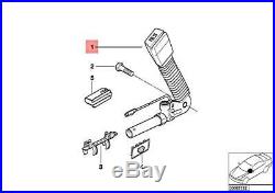 BMW Genuine E46 E63 E64 3 6-Series Front Left Seat Belt Buckle With Tensioner NEW