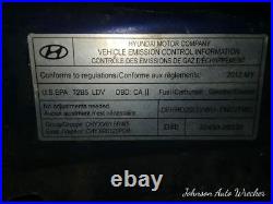 (BUCKLE ONLY) Seat Belt Front Canada Market Driver Buckle Fits 12-17 ACCENT 4516