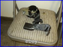 Black Set of (2) Rear center middle seat belt buckle 09-11 Ford crown Victoria