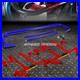 Blue_49stainless_Steel_Chassis_Harness_Bar_red_4_pt_Strap_Buckle_Seat_Belt_01_afb
