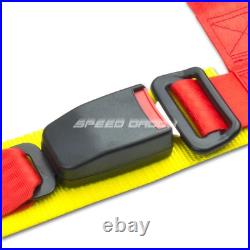 Blue 49stainless Steel Chassis Harness Bar+red 4-pt Strap Buckle Seat Belt Blue 49stainless Steel Chassis Harness Bar+red 4-pt Strap Buckle Seat Belt