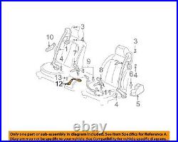 Cadillac GM OEM 04-05 DeVille Front Seat Belt-Center Buckle 88957682