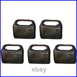 Carbon Fiber Interior Seat Belt Buckle Cover Trim For Lexus ES250 300h 2019-2022 Carbon Fiber Interior Seat Belt Buckle Cover Trim For Lexus ES250 300h 2019-2022