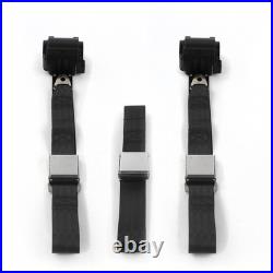 Chevy Truck 1967 1972 Airplane 2pt BK Retractable Bench Seat Belt Kit 3 Belt