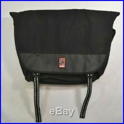 Chrome BURAN II Black Chrome Seat-belt Buckle Weatherproof Laptop Messenger Bag