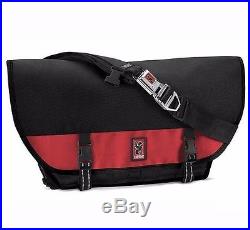Chrome CITIZEN Black Red Chrome Seat-belt Buckle Weatherproof Messenger Bag
