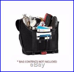 Chrome CITIZEN Black White Chrome Seat-belt Buckle Weatherproof Messenger Bag